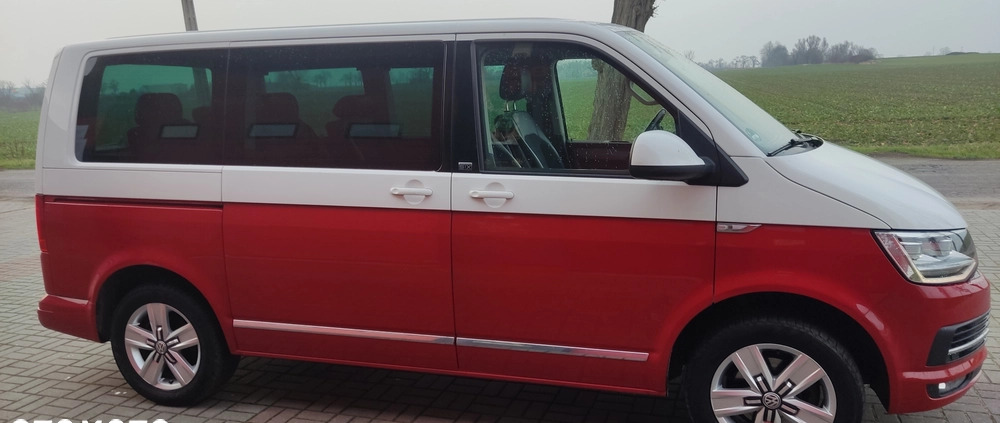 Volkswagen Multivan cena 149900 przebieg: 120000, rok produkcji 2016 z Kruszwica małe 781